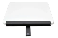 Ergo Desktop 28"W Detachable Side Work Surface Corner Desk, Putty