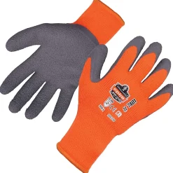 Ergodyne ProFlex 7401 Lightweight Winter Work Gloves, Large, Orange