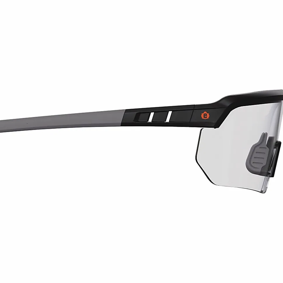 Ergodyne Safety Glasses, Clear/Black