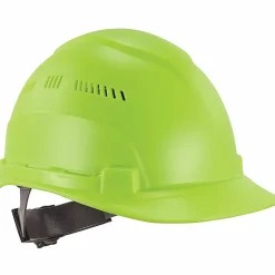 Ergodyne Skullerz 8966 Lightweight Cap-Style Vented Hard Hat, Lime