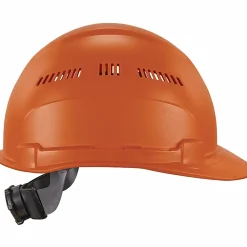 Ergodyne Skullerz 8966 Lightweight Cap-Style Vented Hard Hat, Orange