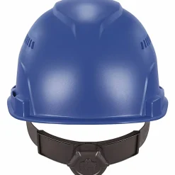 Ergodyne Skullerz 8966 Lightweight Cap-Style Vented Hard Hat, Blue