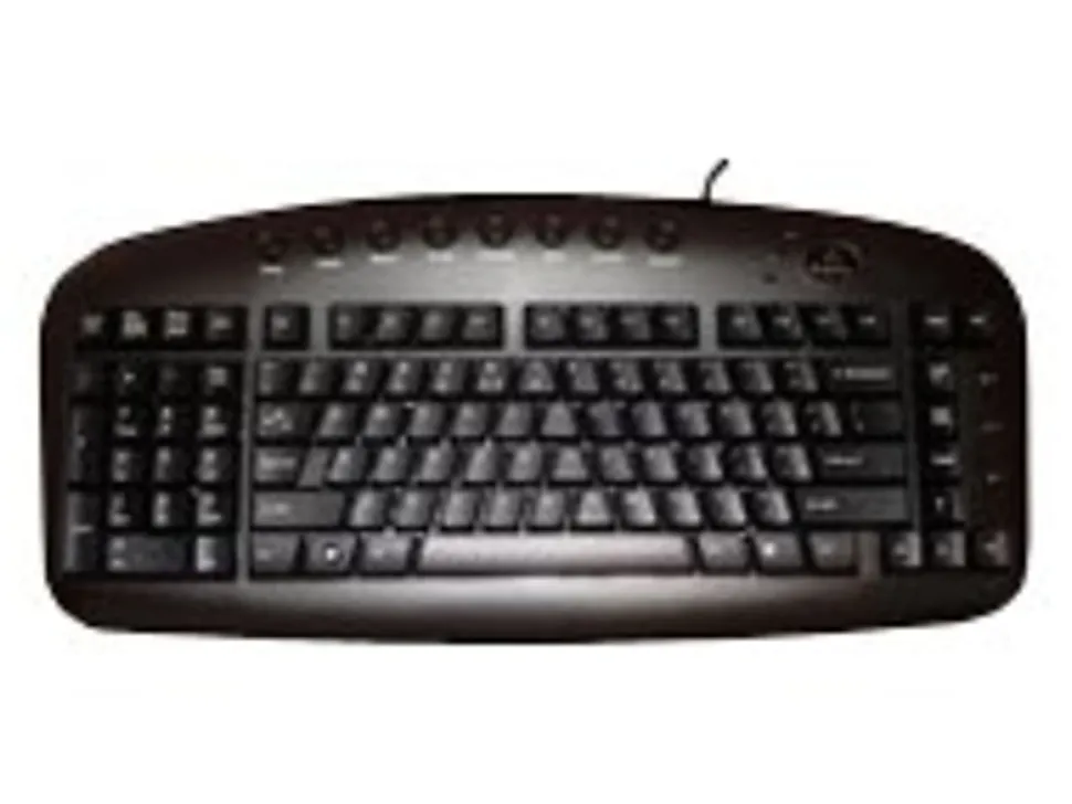 Ergoguys Left-Handed Ergonomic Keyboard, Black