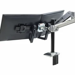 Ergotron Mounting Bracket for Monitor, Display, Monitor Mount, Mounting Arm, Workstation, Black, 97783