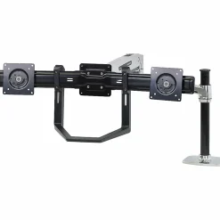 Ergotron Mounting Bracket for Monitor, Display, Monitor Mount, Mounting Arm, Workstation, Black, 97783