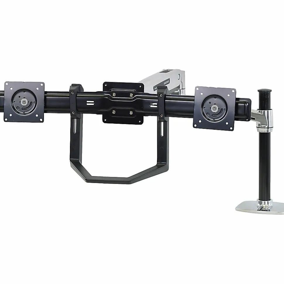 Ergotron Mounting Bracket for Monitor, Display, Monitor Mount, Mounting Arm, Workstation, Black, 97783
