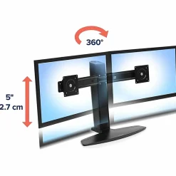 Ergotron Neo-Flex Dual Monitor Lift Stand, 33396085