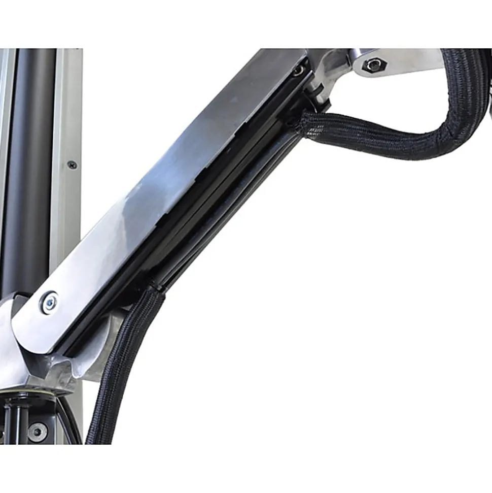 Ergotron StyleView Multi Component Mount for Notebook, Mouse, Keyboard, Monitor, Scanner - Polished Aluminum - 45266026