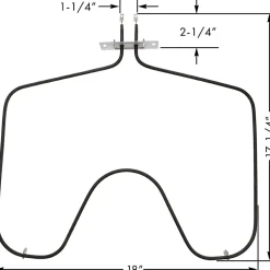ERP Bake, Broil or Bake/Broil Element (Bake Element, GE) - Element, ERB44X5082