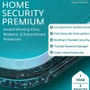 ESET Home Security Premium 2025, 3 Devices, 1 YR Subscription, PC, Download