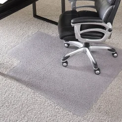 ES Robbins EverLife Chair Mat For High Pile Carpet, 45" x 53", Clear