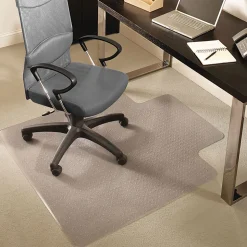 ES Robbins EverLife Chair Mat For Medium Pile Carpet, 36" x 48", Clear