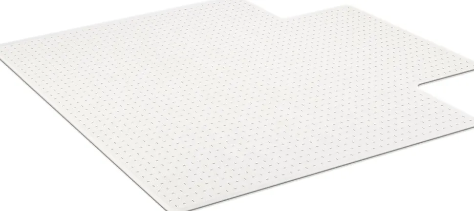 ES Robbins EverLife Chair Mat For Low Pile Carpet, 45" x 53", Clear