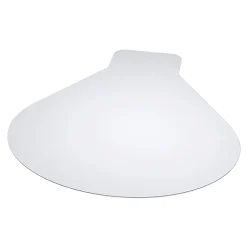 ES Robbins EverLife Workstation Vinyl Chair Mat For Hard Floors, 66