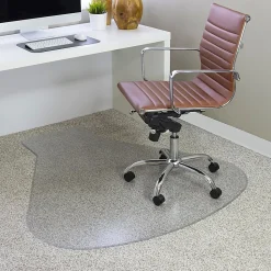 ES Robbins EverLife Workstation Vinyl Chair Mat For Medium Pile Carpet, 54