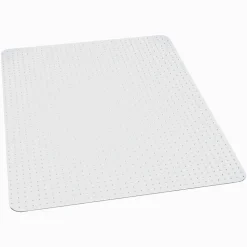 ES Robbins Task Series AnchorBar Carpet Chair Mat, Rectangular, 46