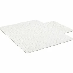 ES Robbins Task Series AnchorBar Carpet Chair Mat, Standard Lip, 45"W x 53"D, Clear