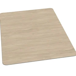 ES Robbins TrendSetter® Vinyl Chair Mat For Medium-Pile Carpet, 36" x 48", Driftwood
