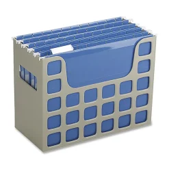 Esselte Oxford Techfile Hanging File Bin, Letter Size, Putty