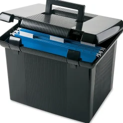 Esselte Pendaflex Portafile File Storage Box, Black