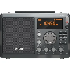 Eton Elite Field Radio - LCD Display - Headphone - 4 x D - Desktop/Portable