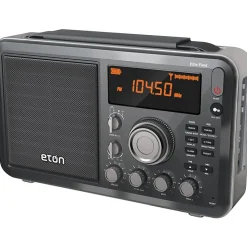 Eton Elite Field Radio - LCD Display - Headphone - 4 x D - Desktop/Portable
