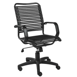 Eurostyle Allison Bungie High-Back Commercial Office Chair, Black/Graphite