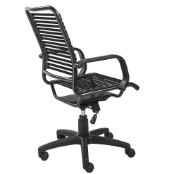 Eurostyle Allison Bungie High-Back Commercial Office Chair, Black/Graphite