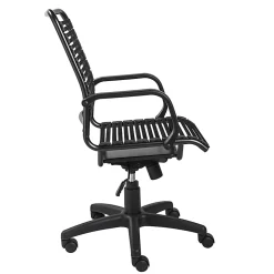 Eurostyle Allison Bungie High-Back Commercial Office Chair, Black/Graphite