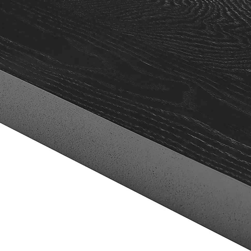Eurostyle Barney 75" Floating Shelf, Black