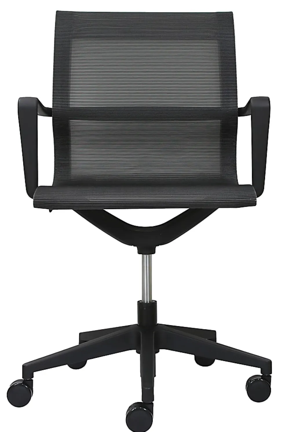 Eurotech Kinetic Mesh Task Chair With Flex Back, Black