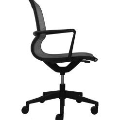 Eurotech Kinetic Mesh Task Chair With Flex Back, Black