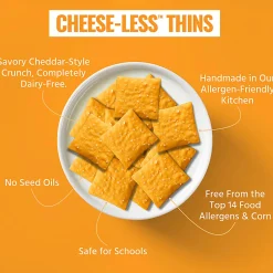 Every Body Eat Cheese-less Crackers, 1.1 Oz, Total Qty 20