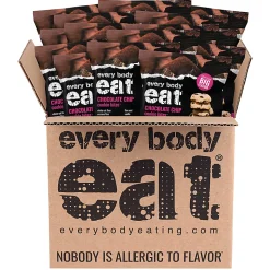 Every Body Eat Chocolate Chip Cookie Bites, 1.1 Oz, Total Qty 20