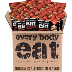 Every Body Eat Cranberry Vanilla Cookie Bites, 1.1 Oz, Total Qty 20