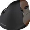 Evoluent Verticalmouse 4 Small Wireless Mouse - Optical - Wireless - Radio Frequency - USB - 2600 dpi - Scroll Wheel - 6 Button(s) - Right-handed - 1