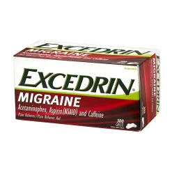 Excedrin Migraine Pain Reliever Caplets, Pack Of 300