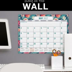 2026-2027 Excello Brands Academic Year Large Print Desk Pad Calendar, 22