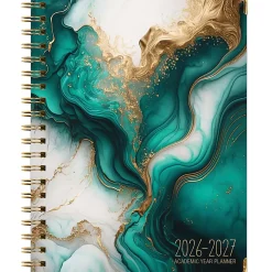 2026-2027 Excello Brands 14-Month Academic Year Hardcover Weekly/Monthly Fashion Planner, 8-1/2" x 11", Dragonflies, May To June, Total Qty 1