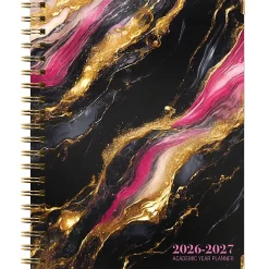 2026-2027 Excello Brands 14-Month Academic Year Hardcover Weekly/Monthly Fashion Planner, 5-1/2