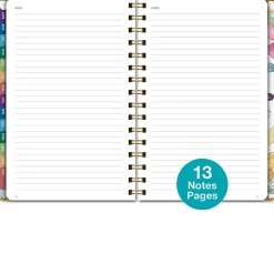 2026-2027 Excello Brands 14-Month Academic Year Hardcover Weekly/Monthly Fashion Planner, 5-1/2