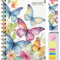 2026-2027 Excello Brands 14-Month Academic Year Hardcover Weekly/Monthly Fashion Planner, 5-1/2