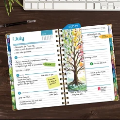 2026-2027 Excello Brands 14-Month Academic Year Hardcover Weekly/Monthly Fashion Planner, 5-1/2