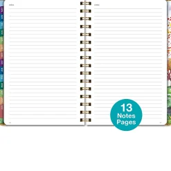 2026-2027 Excello Brands 14-Month Academic Year Hardcover Weekly/Monthly Fashion Planner, 5-1/2