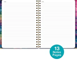 2026-2027 Excello Brands 14-Month Academic Year Hardcover Weekly/Monthly Fashion Planner, 8-1/2" x 11", Summer Bliss, May To June, Total Qty 1