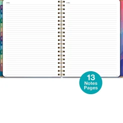 2026-2027 Excello Brands 14-Month Academic Year Hardcover Weekly/Monthly Fashion Planner, 8-1/2