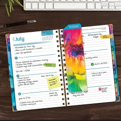 2026-2027 Excello Brands 14-Month Academic Year Hardcover Weekly/Monthly Fashion Planner, 5-1/2