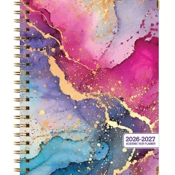 2026-2027 Excello Brands 14-Month Academic Year Hardcover Weekly/Monthly Fashion Planner, 8-1/2