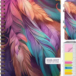 2026-2027 Excello Brands 14-Month Academic Year Hardcover Weekly/Monthly Fashion Planner, 8-1/2