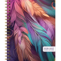 2026-2027 Excello Brands 14-Month Academic Year Hardcover Weekly/Monthly Fashion Planner, 8-1/2